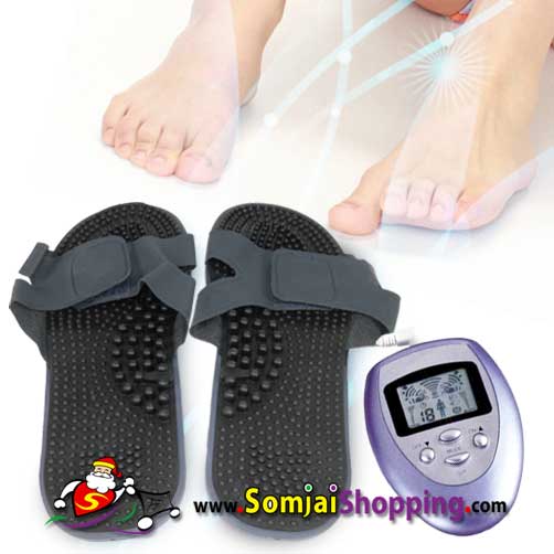 เครื่องนวดคลื่นความถี่เพื่อสุขภาพเท้า Electronic Foot Massage 