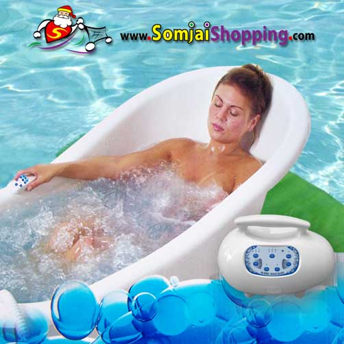 เครื่องทำสปา BATH BUBBLE SPA เหมือนมีจากุชชี่ในมือคุณ 