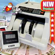 เครื่องนับธนบัตร พร้อมจอแยก Multi-Currency Counter (6600 UV/MG)