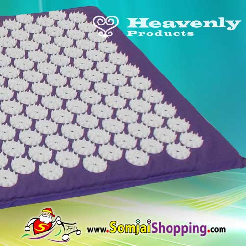 แผ่นรองกดจุดเพื่อสุขภาพ ช่วยผ่อนคลายอาการเมื่อยล้า  ความตึงเครียด Acupressure Mat 